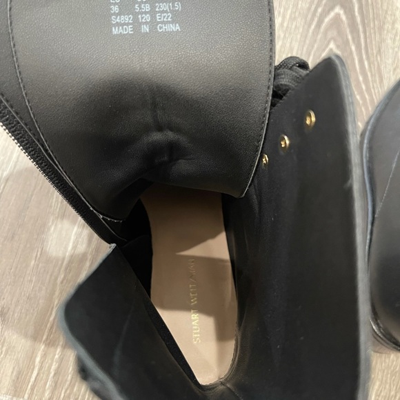 Stuart weitzman laine pearl boots 5.5 - Picture 6 of 7